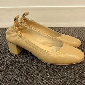 Everlane Day Heel - Size 6 Tan Leather